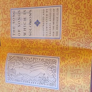 The Song of Songs Which is Solomon's book with Jacket